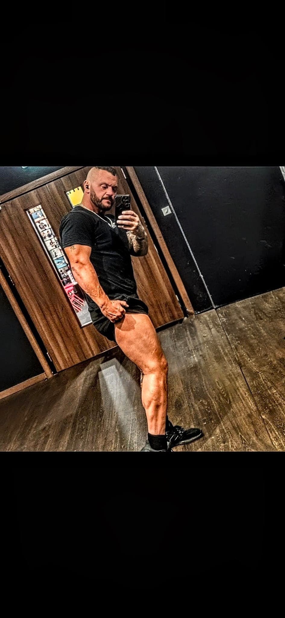 Alex at the gym — understands the demands of training